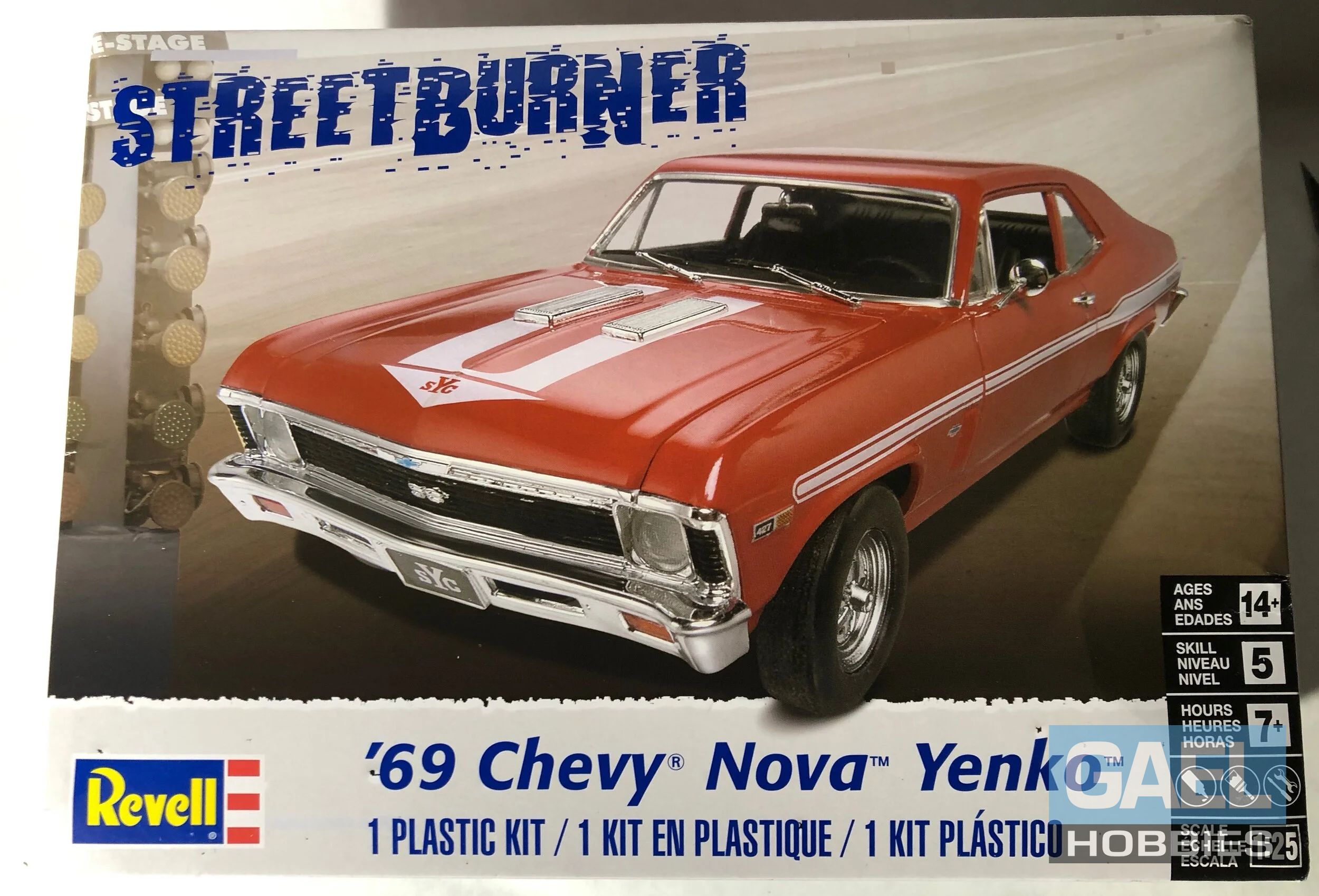Revell 1/25 1969 Chevy Nova Yenko "Street Burner"