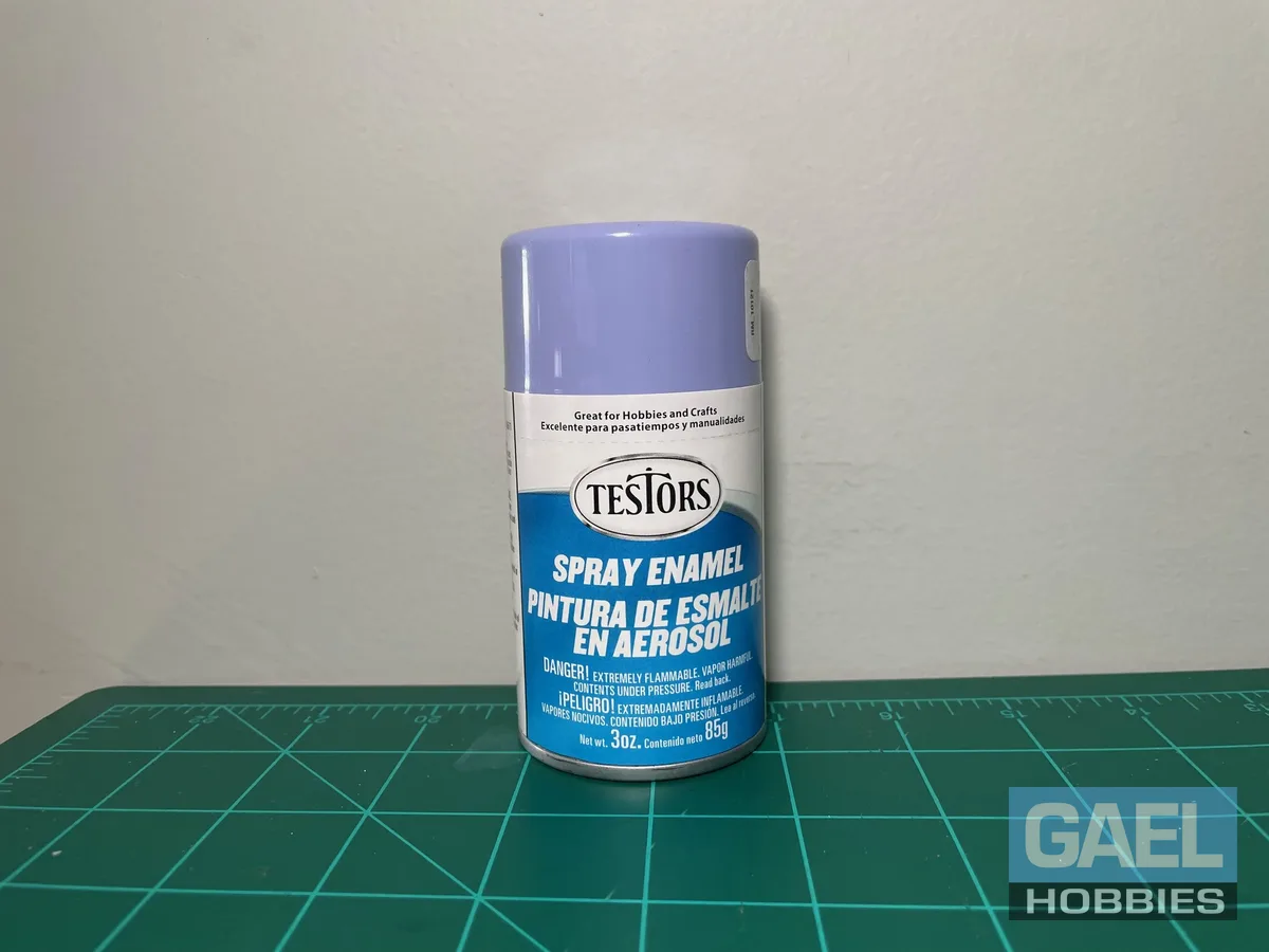 Testors Enamel 3oz.-Spray Enamel Gloss Purple #1234