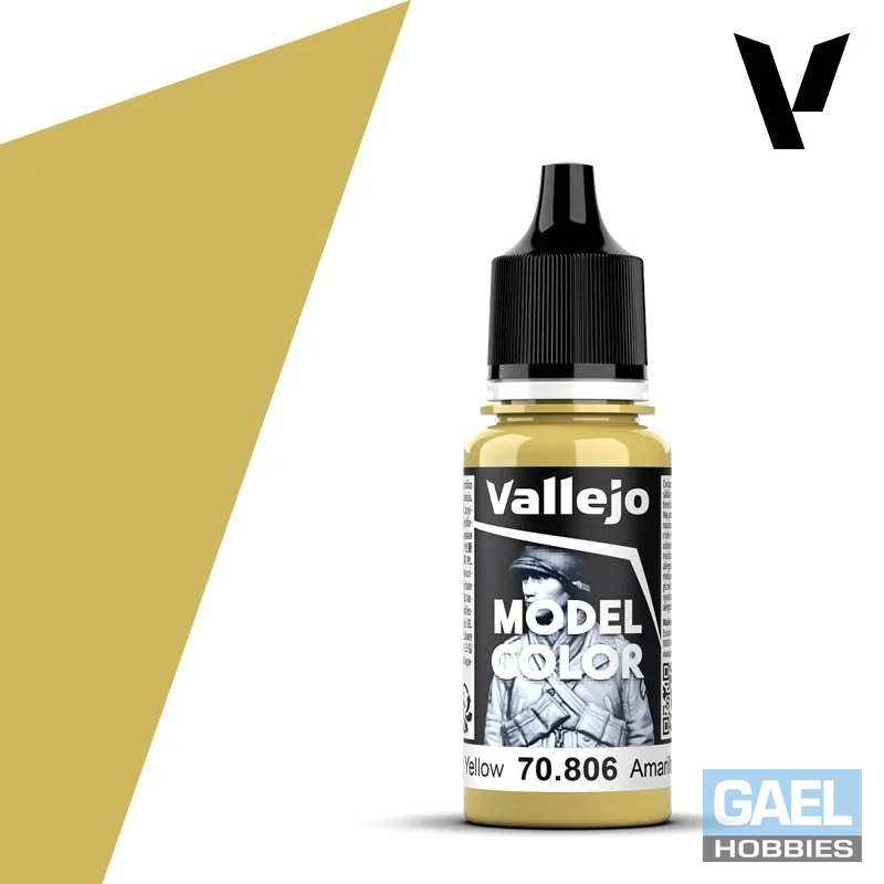 Vallejo 18ml German Yellow Model Color (70.806)