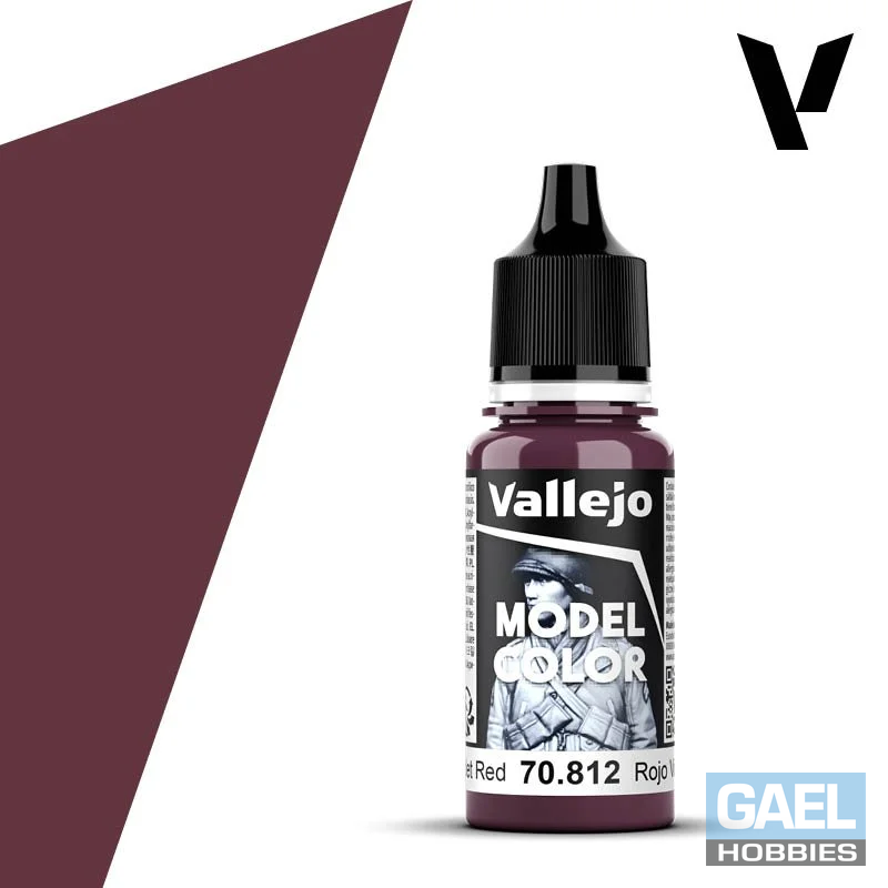 Vallejo 18ml Violet Red Model Color (70.812)