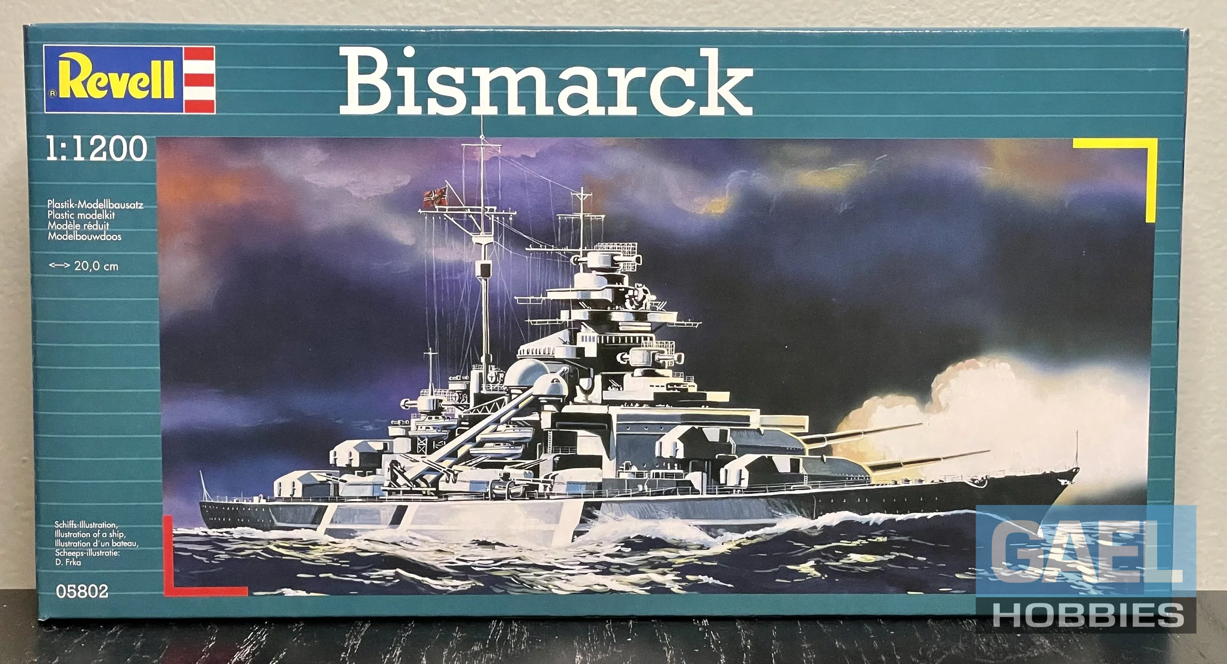 1/1200 Revell Bismarck #05802