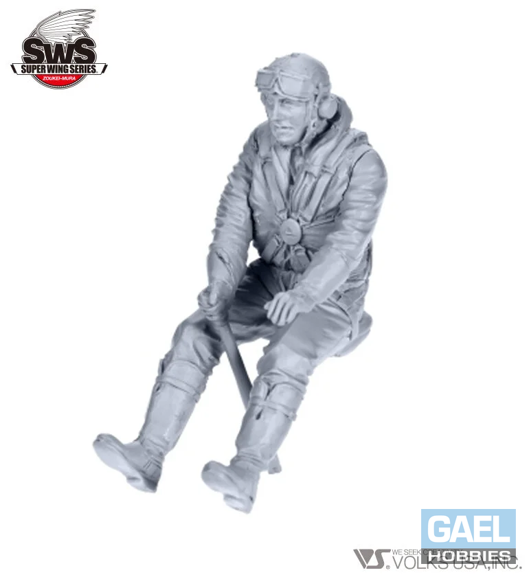 1/32 SWOP P-51D Mustang IV Pilot Figure (Seated) #SWS09-F01