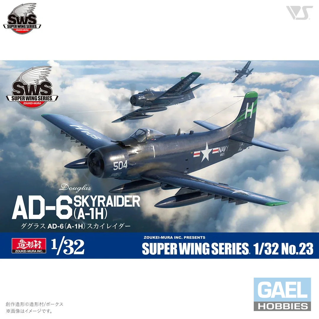 1/32 SWS Douglas AD-6 (A-1H) Skyraider No.23
