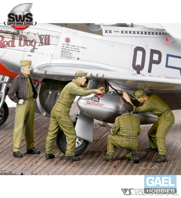 1/32 SWOP P-51D Mustang Fuel Tank Attachment Crew