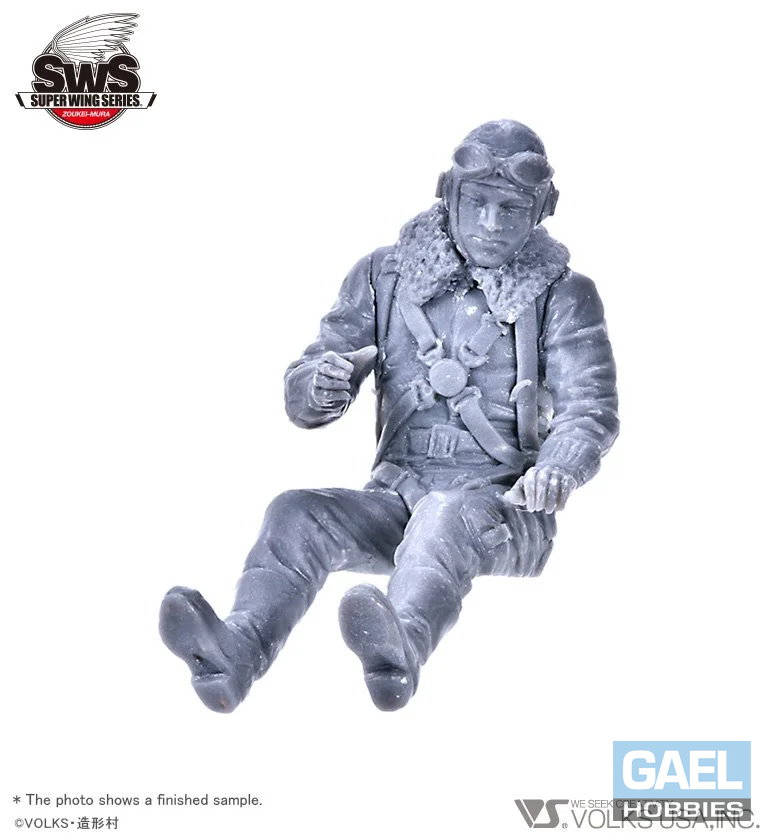 1/32 SWOP Toryu Forward Facing Pilot Figure #SWS13-F01