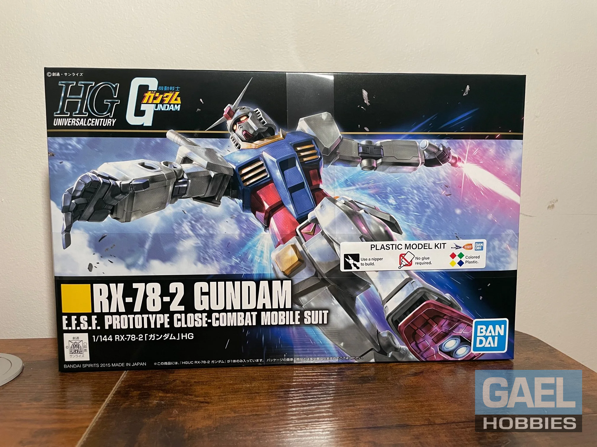 1/144 Bandai RX-78-2 Gundam (HG) Universal Century #191