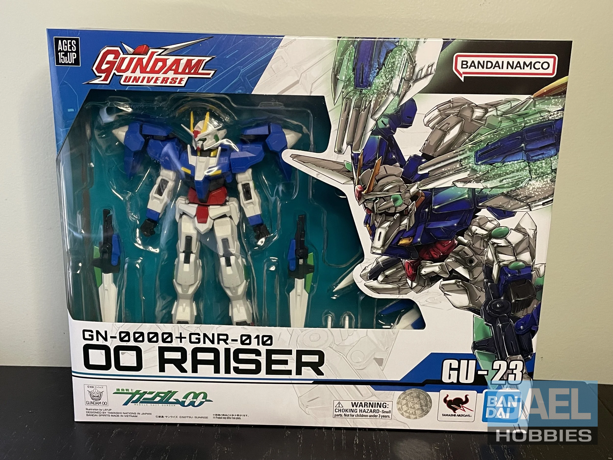 Bandai Spirits Gundam Universe GN-0000+GNR-010 00 RAISER