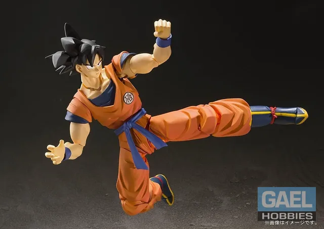 Bandai Tamashii Nations  Son Goku Raised on Earth-Dragon Ball Z S.H.Figurearts #55540
