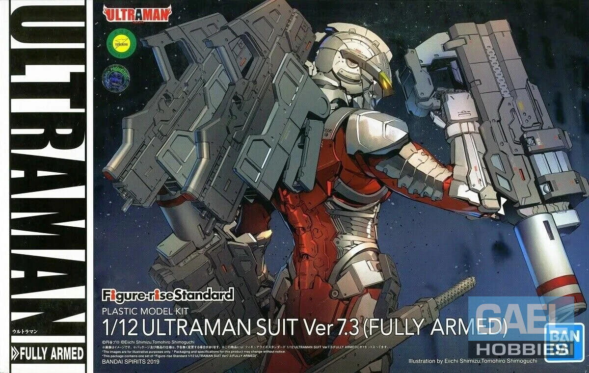 1/12  Bandai Ultraman Suit Ver 7.3 (Fully Armed) "Ultraman"