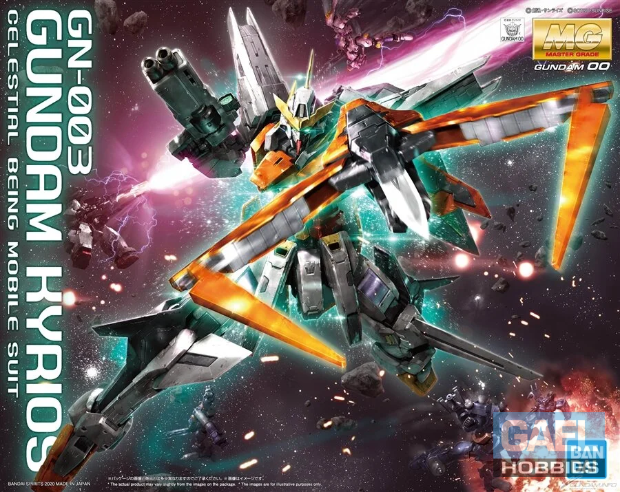 1/100  Bandai GN-003 Gundam Kyrios