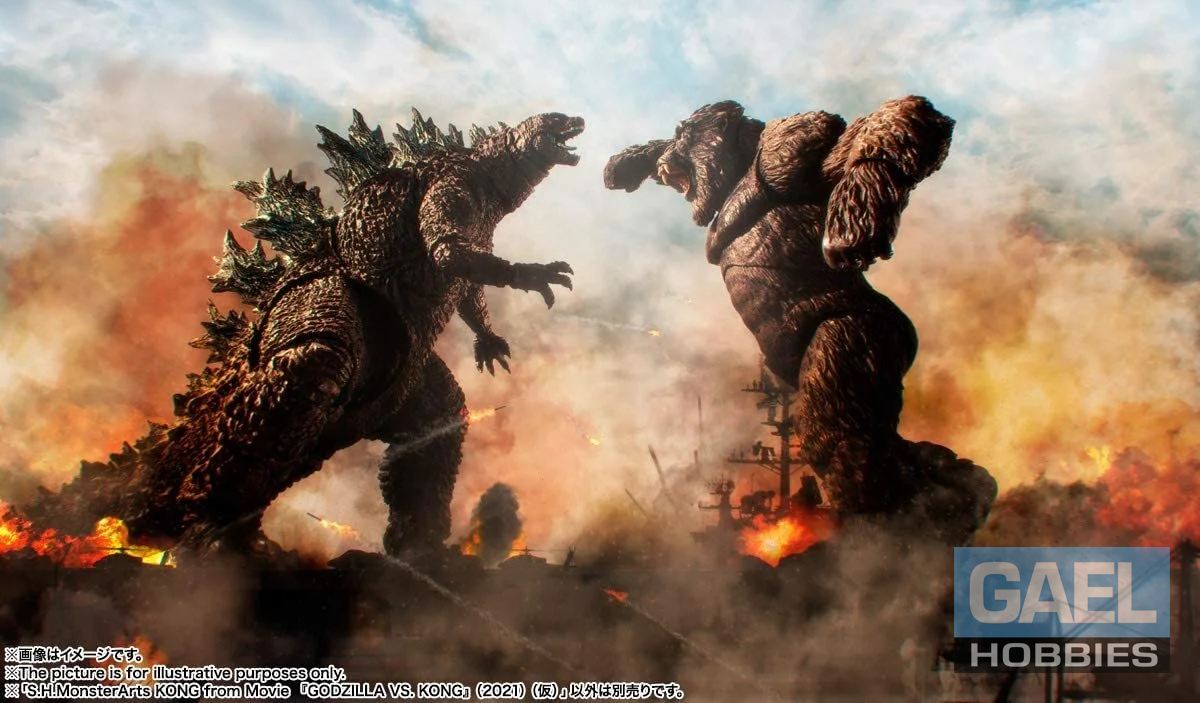 S.H. MonsterArts Kong from Godzilla vs Kong (2021)