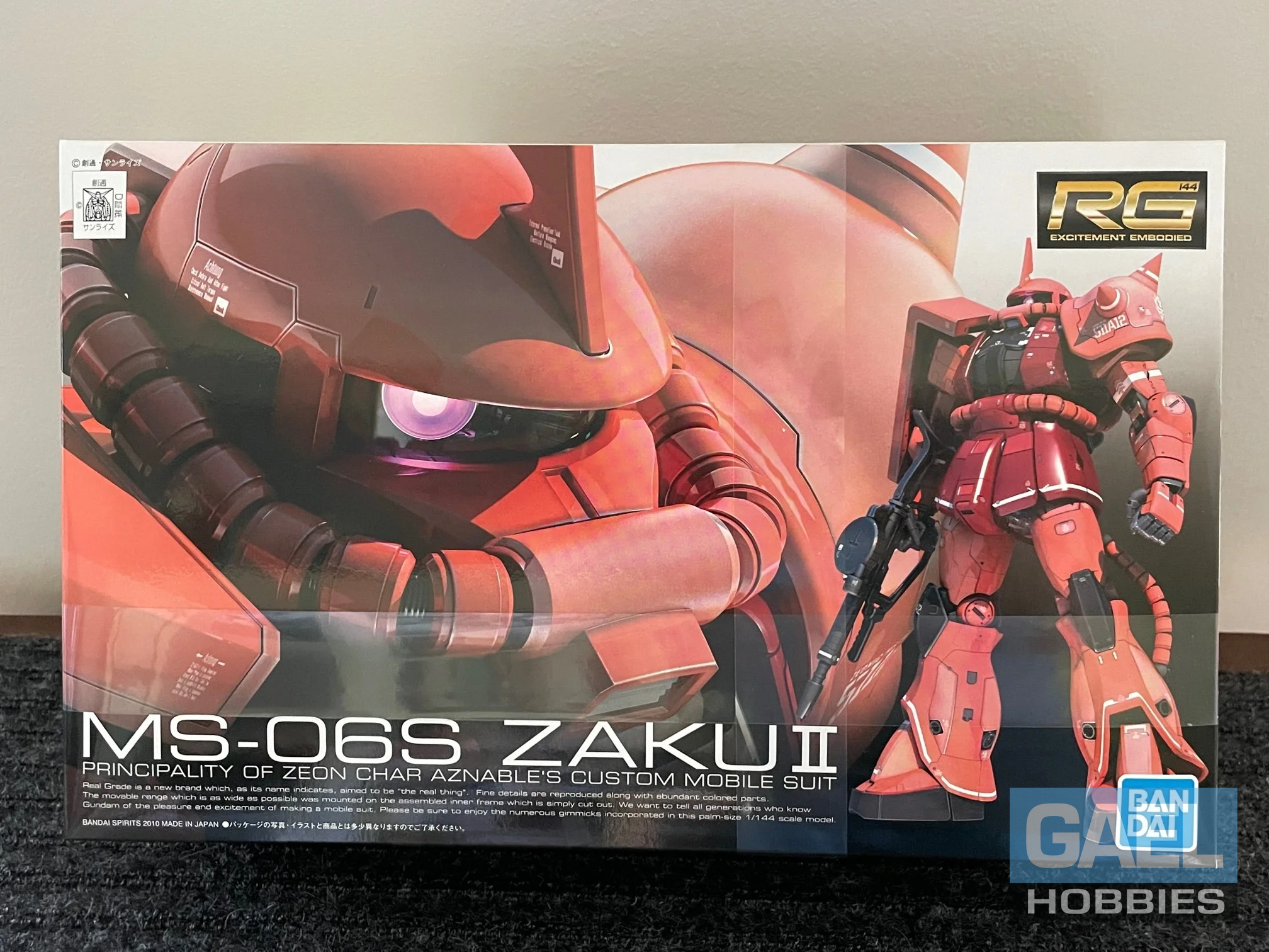 1/144 Bandai MS-06S Zaku II Gundam (RG) #2