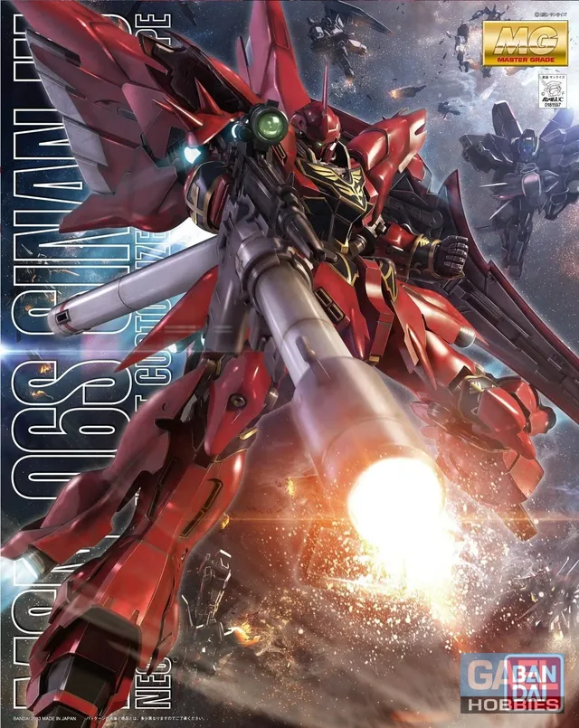1/100  Bandai MSN-06S Sinanju (MG)