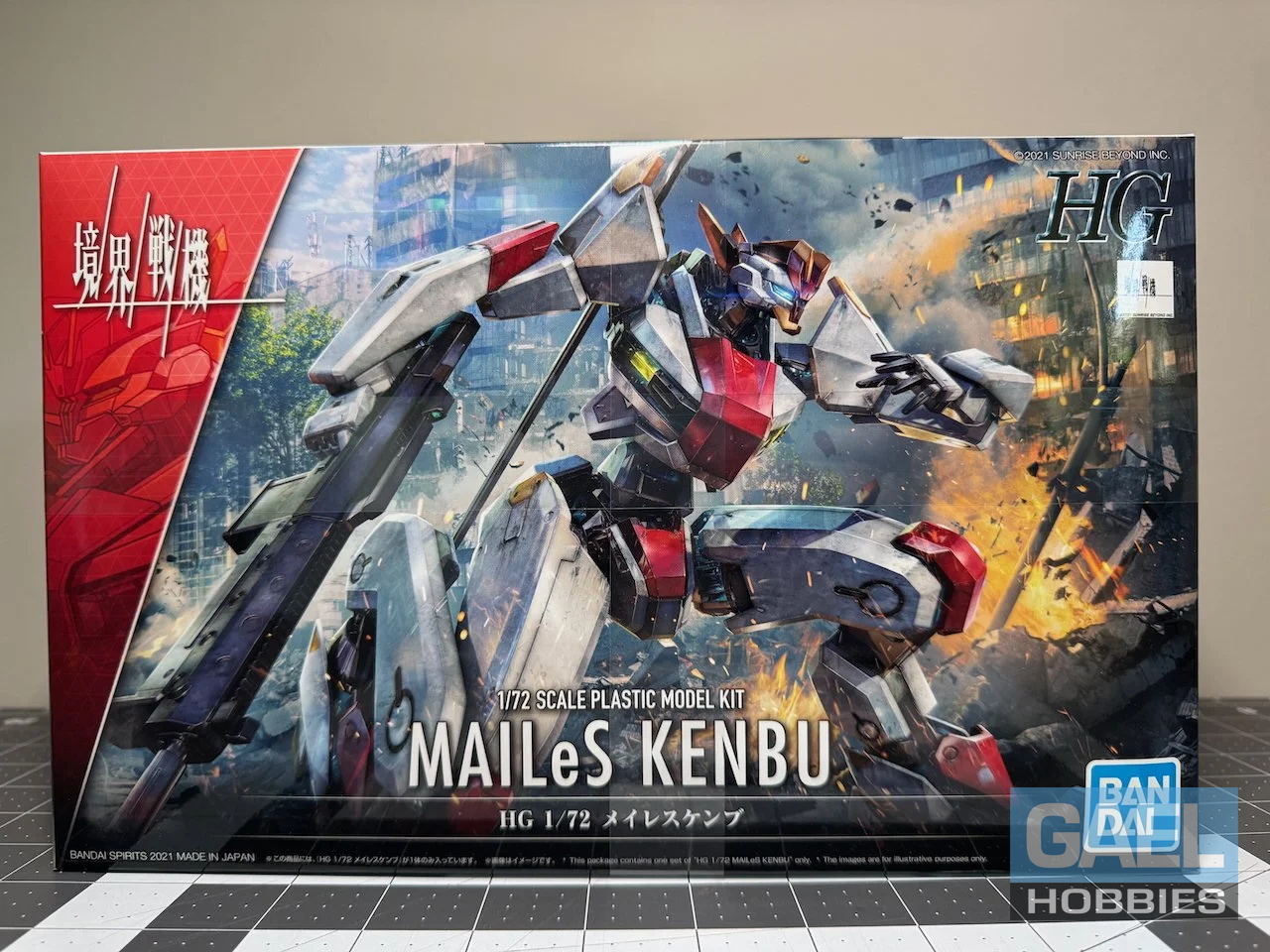 1/72 Bandai MAILeS Kenbu (HG) #01