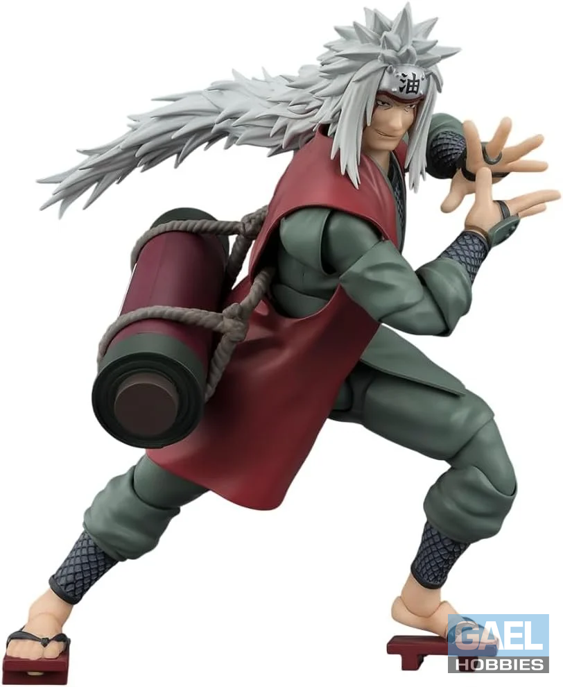 Bandai Tamashii Nations Jiraiya Hidden Leaf Heroic Master Sage "Naruto" S.H.Figurearts #67554