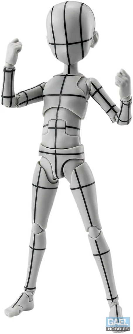 S.H. FigureArts Body-Kun -Ken Sugimori- Gray Color Version
