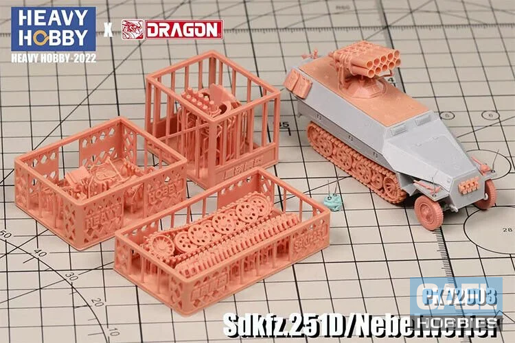 1/72 Heavy Hobby WWII German Sdkfz.251/Nebelwerfer Ausf.D #PK-72003