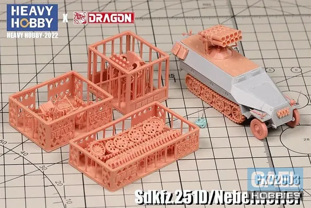 1/72 Heavy Hobby WWII German Sdkfz.251/Nebelwerfer Ausf.D #PK-72003
