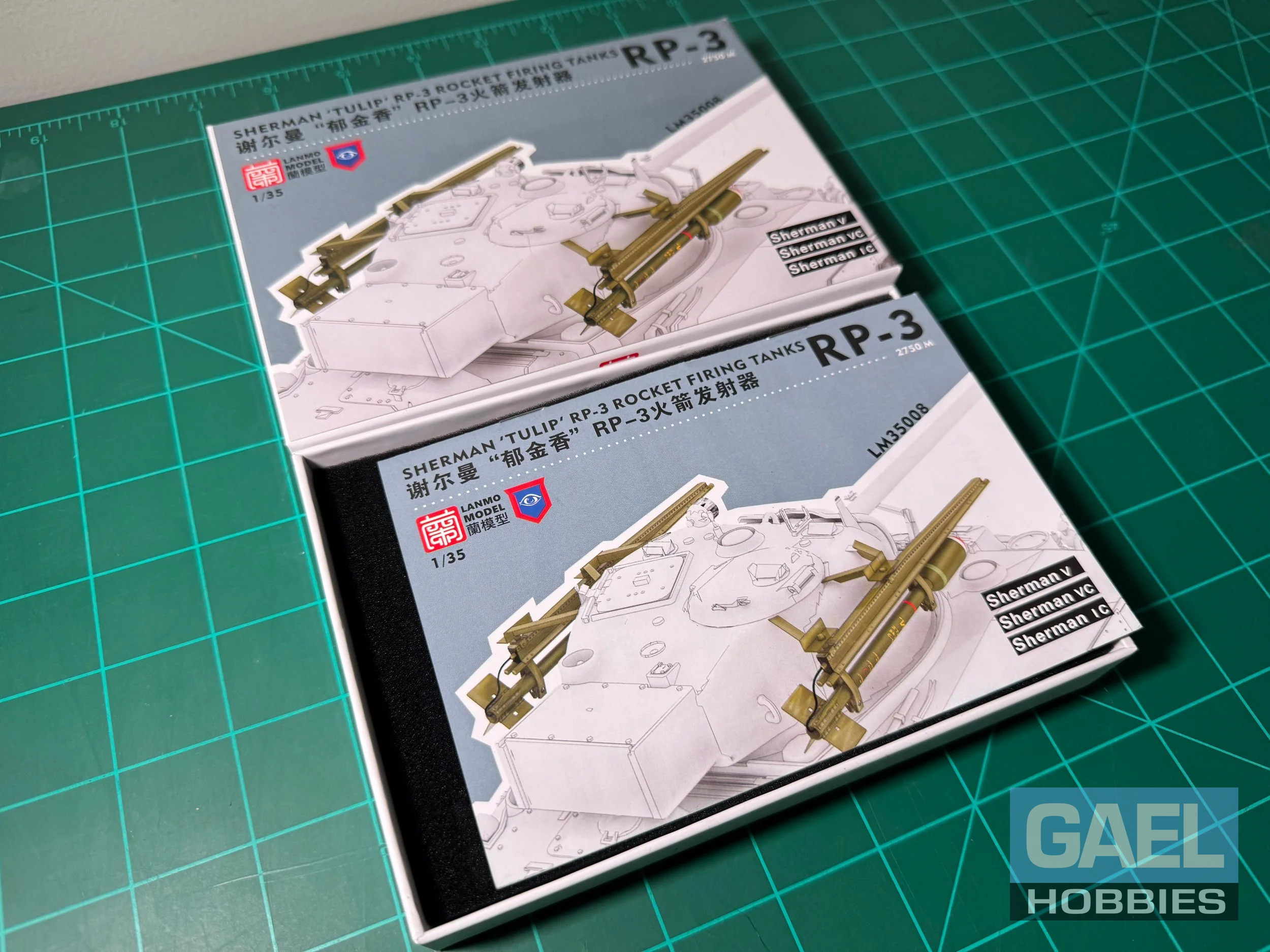 1/35 Lanmo Model WWII US Army  Sherman Tank ‘TULIP’ RP-3 ROCKET FIRING #LM35008