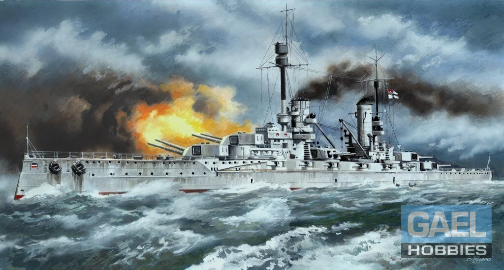 1/350 ICM 1/350 WW1 German Kronprinz Battleship