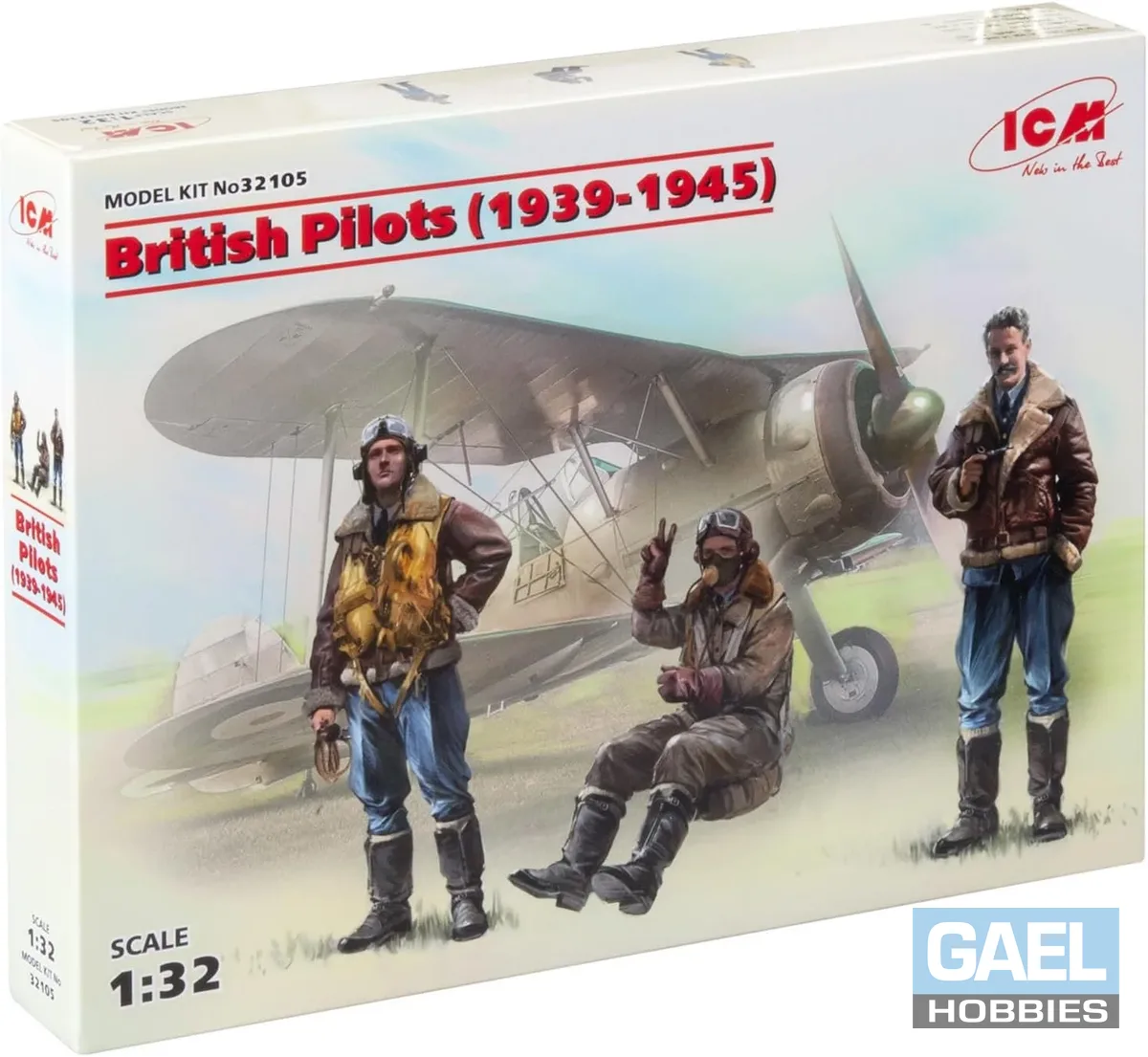 1/32 ICM British Pilots 1939-1945 (3) #32105