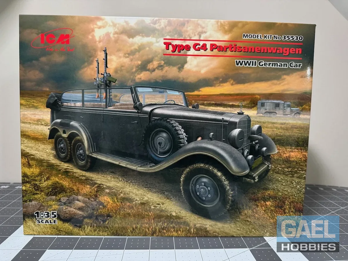 1/35 ICM Type G4 Partisanenwagen WWII German Car #35530