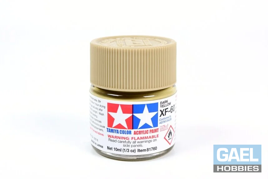 Tamiya 10ml-1/3oz Acrylic Mini XF-56 Matte Metallic Grey #81756