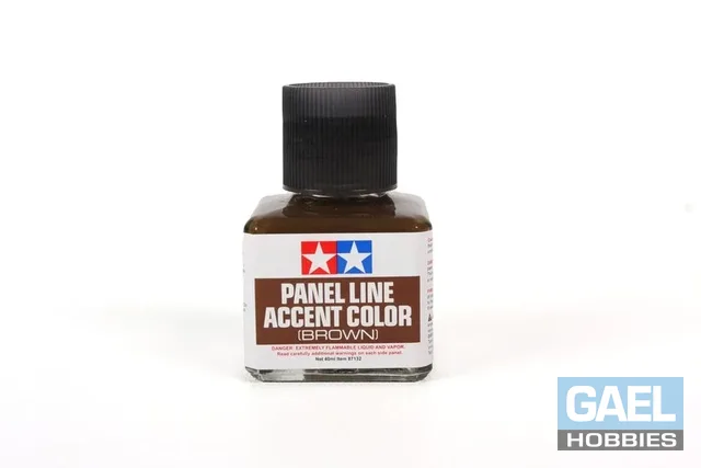 Tamiya Panel Line Accent Color (Brown) 40ml #87132