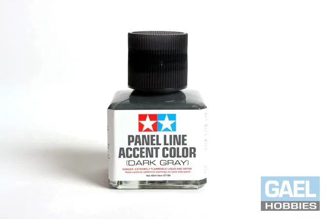 Tamiya Panel Line Accent Color (Dark Gray) 40ml #87199
