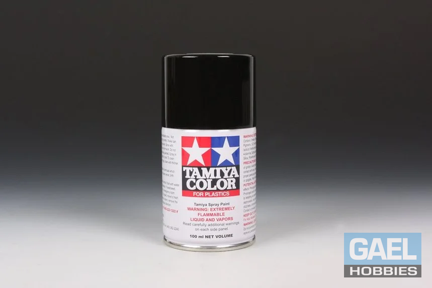 Tamiya 100ml Spray TS-14 Black Lacquer