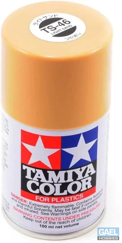 Tamiya 100ml Spray TS-46 Light Sand Lacquer