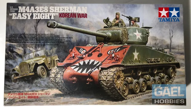 1/35 Tamiya US M4A3E8 Sherman Easy Eight Medium Tank Korean War