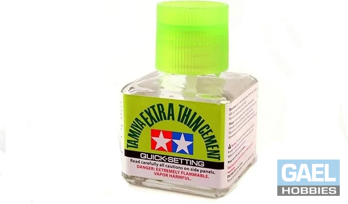 Tamiya Extra Thin Cement Quick Setting (40ml Bottle) #87182
