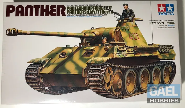 1/35 Tamiya Panther Panzzerkampfwagen V (Sd.kfz.171) Ausf.A No 65