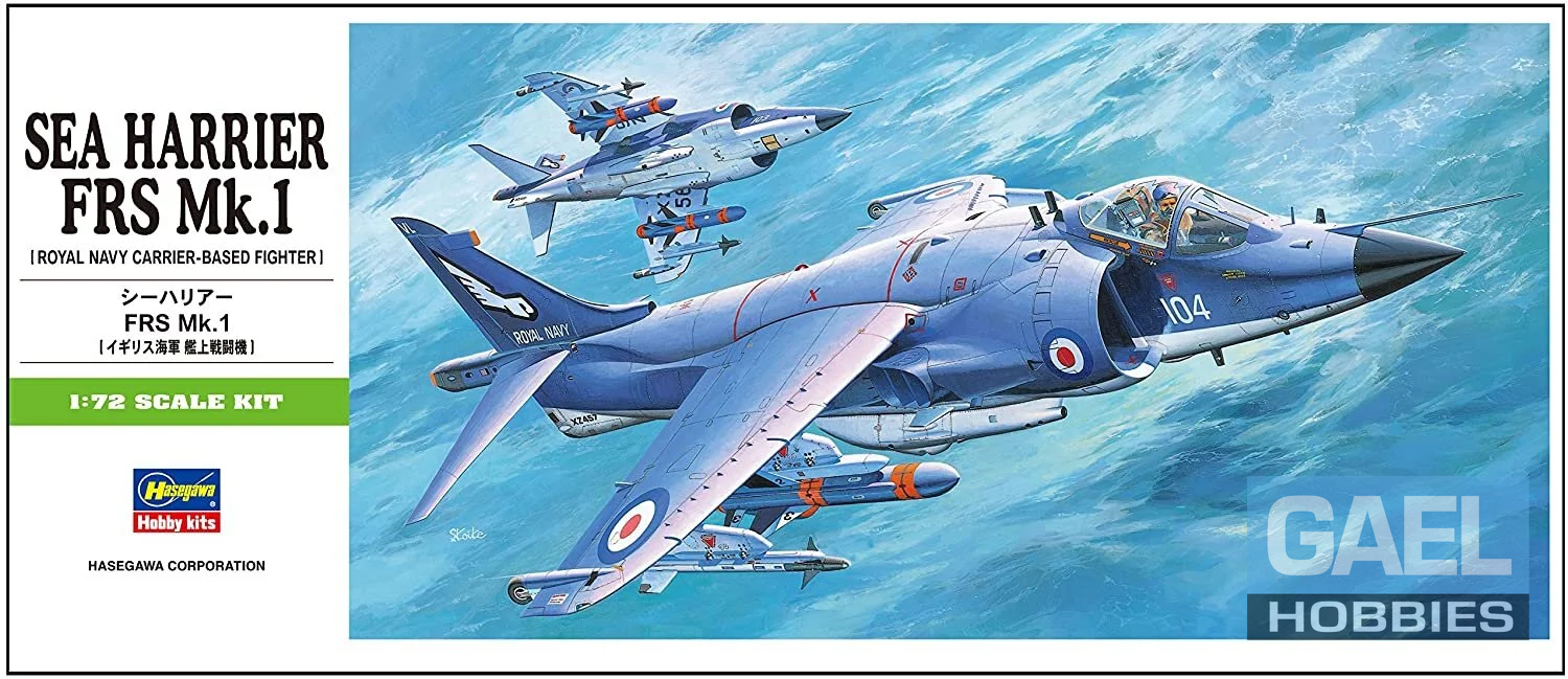 1/72 Hasegawa Sea Harrier FRS Mk1