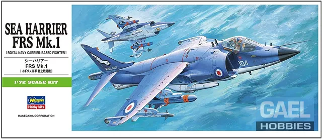 1/72 Hasegawa Sea Harrier FRS Mk1
