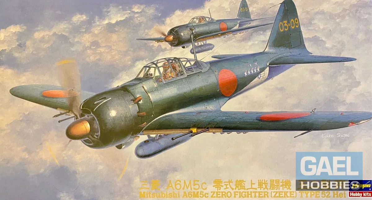 1/48 Hasegawa Mitsubishi A6M5C Zero (Zeke) Type 52 #09072