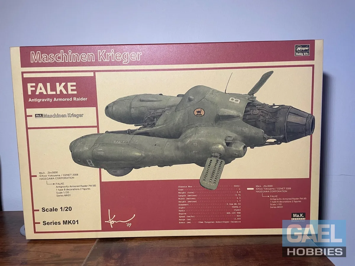1/20 Hasegawa Maschinen Krieger Falke Antigravity Armored Raider Pkf85 #64001