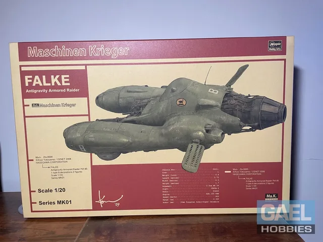 1/20 Hasegawa Maschinen Krieger Falke Antigravity Armored Raider Pkf85 #64001