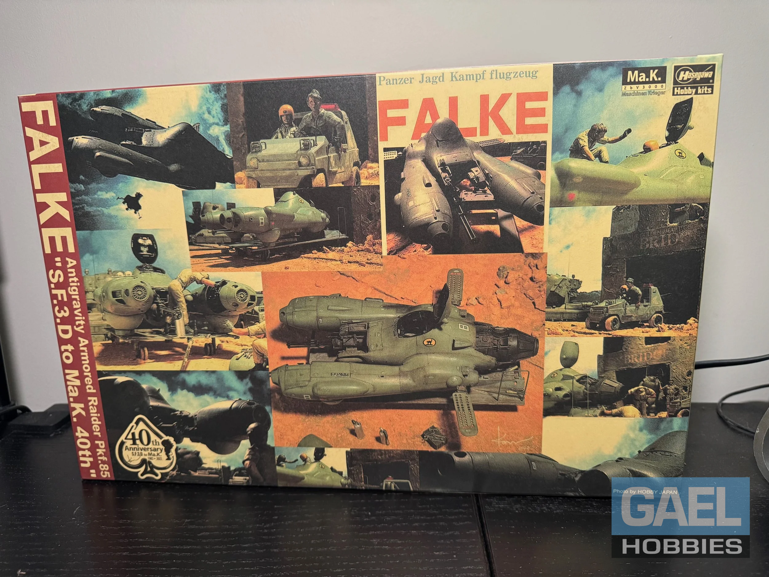 1/20 Hasegawa Maschinen Krieger Falke Antigravity Armored Raider Pkf.85 Ma.K 40th Anniversary #64125
