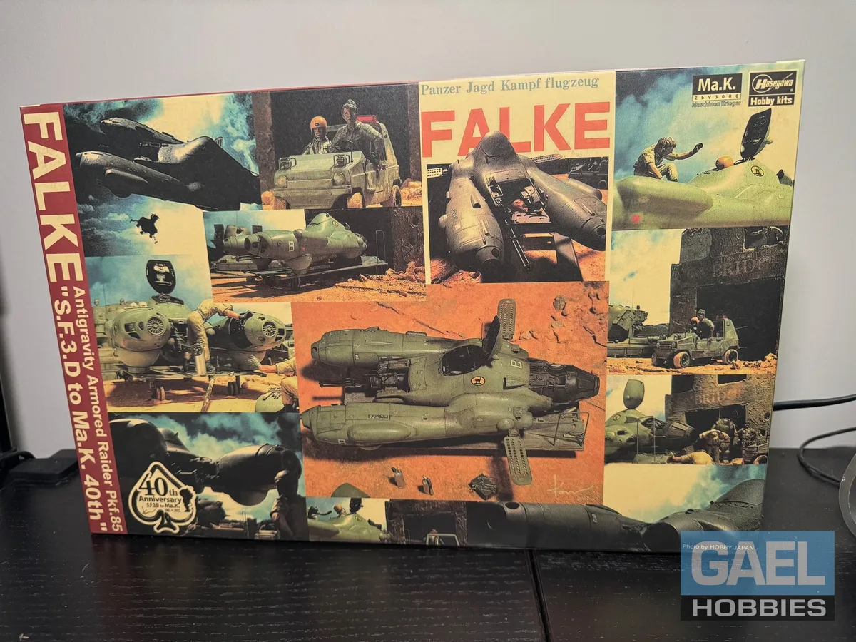 1/20 Hasegawa Maschinen Krieger Falke Antigravity Armored Raider Pkf.85 Ma.K 40th Anniversary #64125