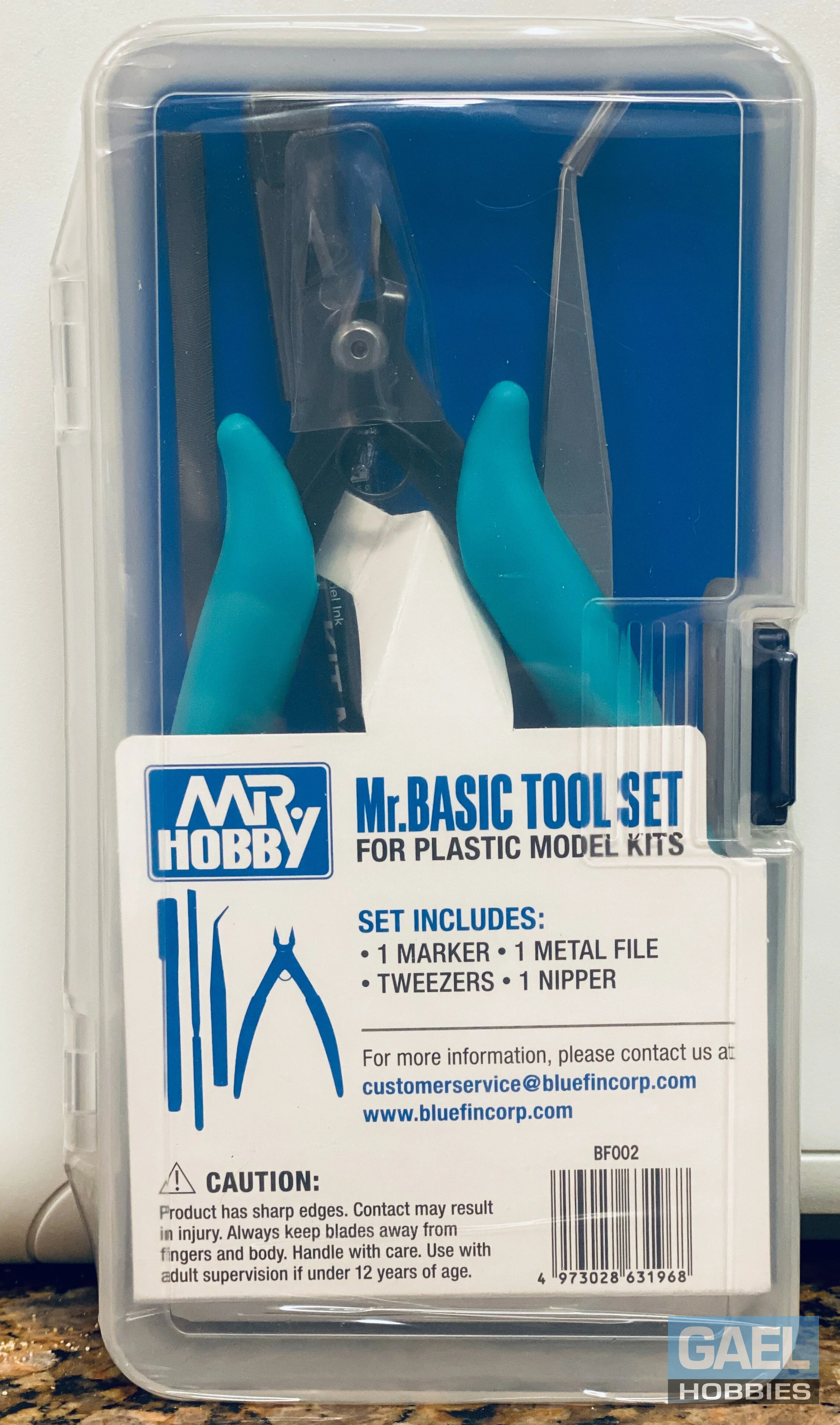 Mr Hobby Basic Tool Set for Plastic Model Kits