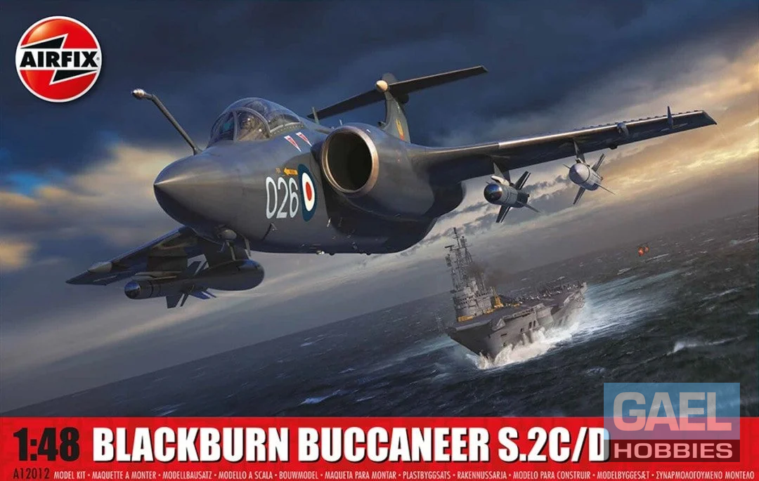 1/48 Airfix Blackburn Buccaneer S.2C/D #12012