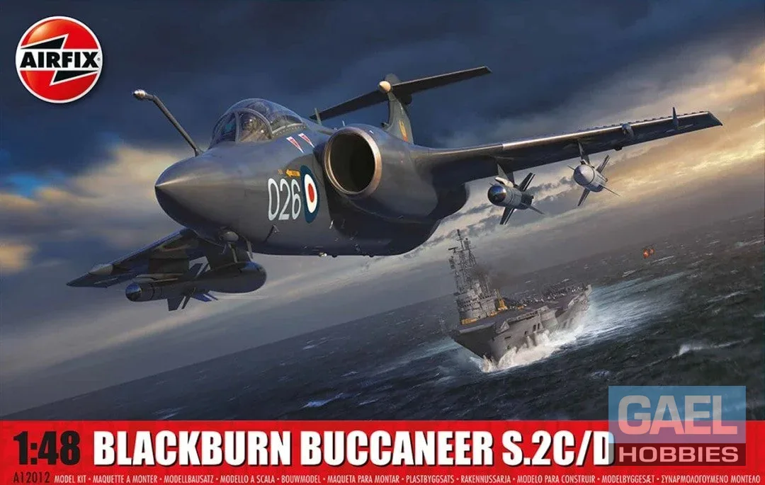 1/48 Airfix Blackburn Buccaneer S.2C/D #12012