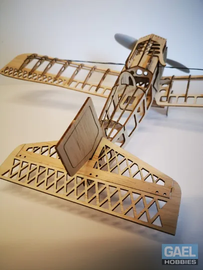 Henson's Flying Machines Junkers D1 21 inch [FREE FLIGHT] Balsa Kit