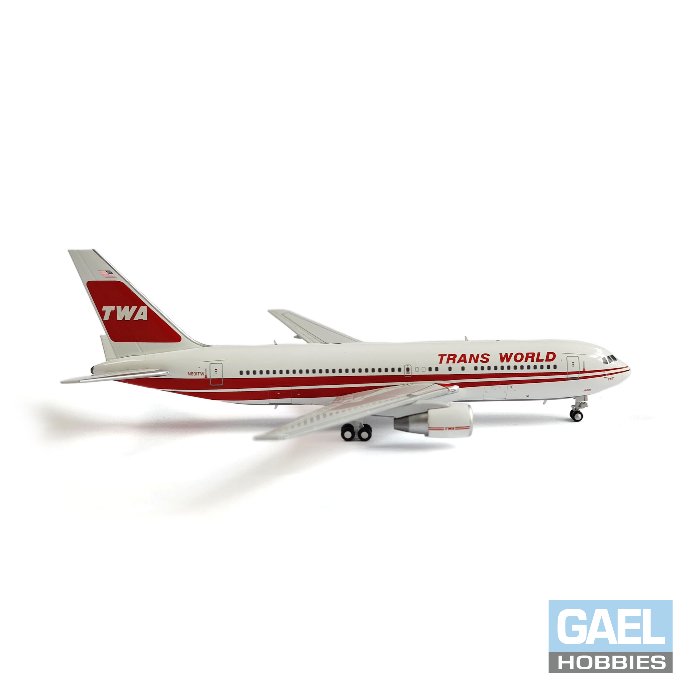 V1:400 TWA Airlines B-767-200ER N601TW #400005