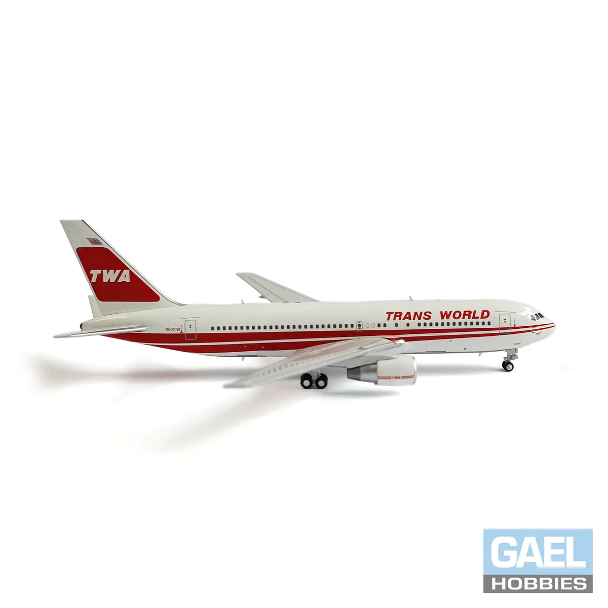 V1:400 TWA Airlines B-767-200ER N601TW #400005