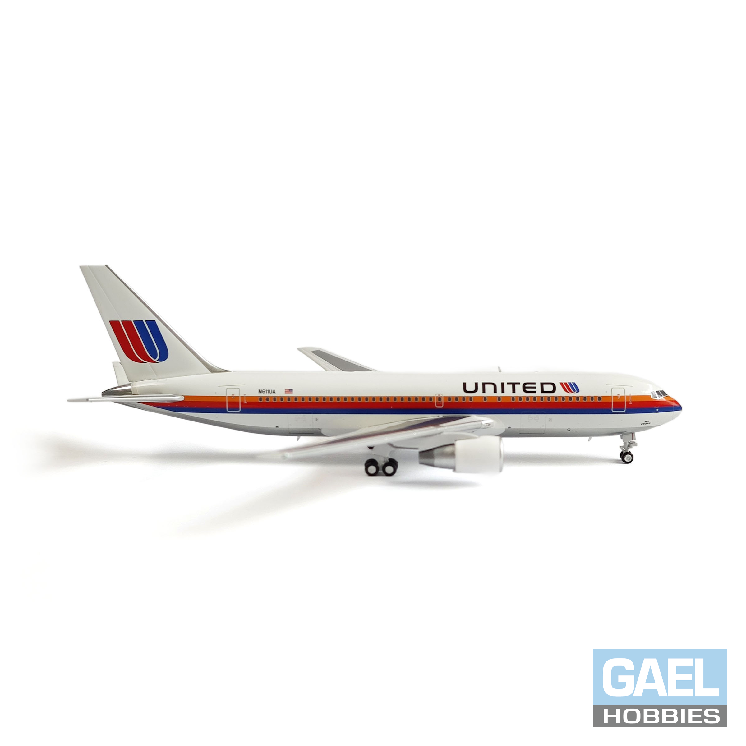V1:400 United Airlines B-767-200 N611UA #400007