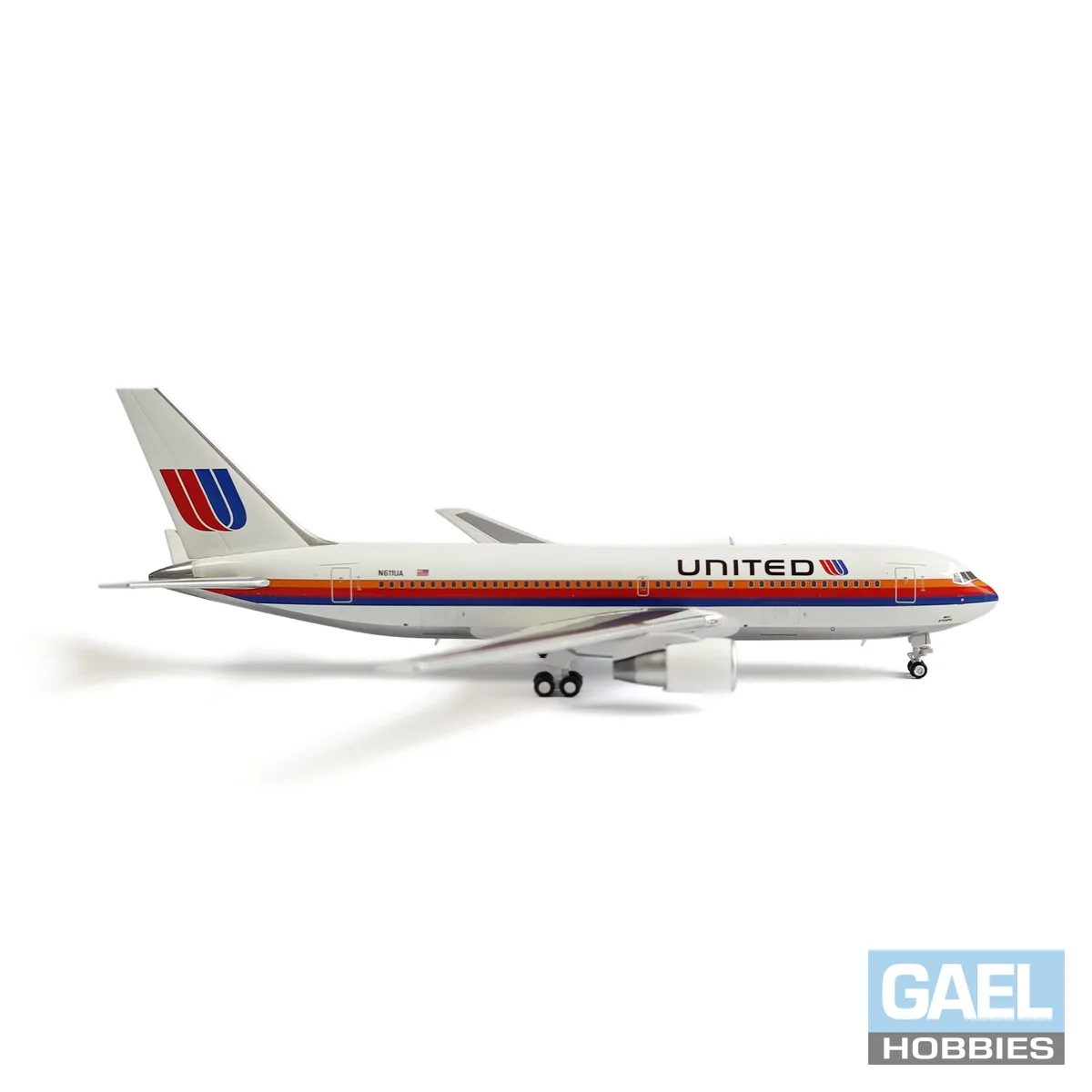 V1:400 United Airlines B-767-200 N611UA #400007