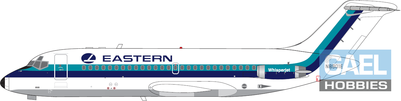 V1:400 Eastern Airlines DC-9-14 N8901E #400010
